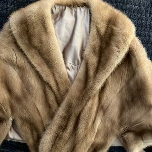 Vintage Mink Shrug